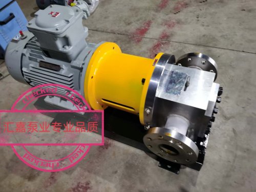 高壓耐(nai)磨磁力齒輪(lun)泵